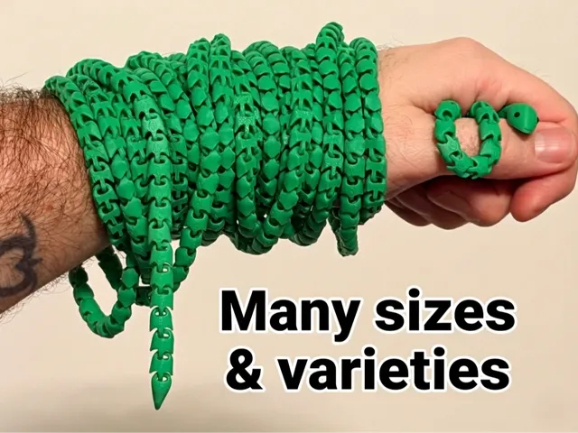 Tiny Flexi Snake 'As Long As It Gets One'