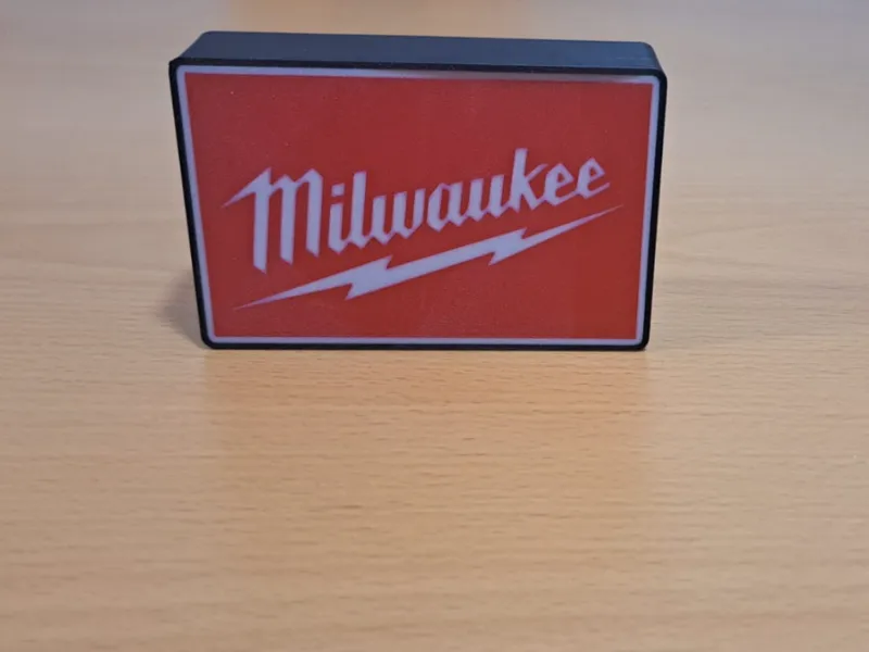 Caixa de Luz LED – Milwaukee Tool Edition