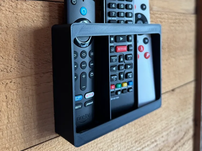 3 Remote Wall Mount Holder