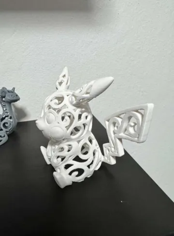 Letrero o emblema decorativo: Ornamental Filigree Pikachu — vista de referencia 4