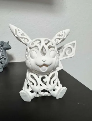 Letrero o emblema decorativo: Ornamental Filigree Pikachu — vista de referencia 5