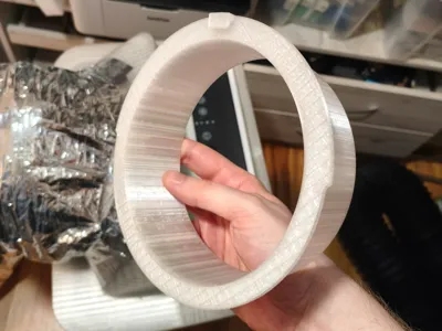 150 mm portable ac hot air exhaust duct adapter