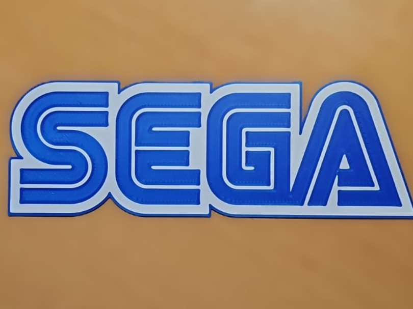 Sega logo decoracion