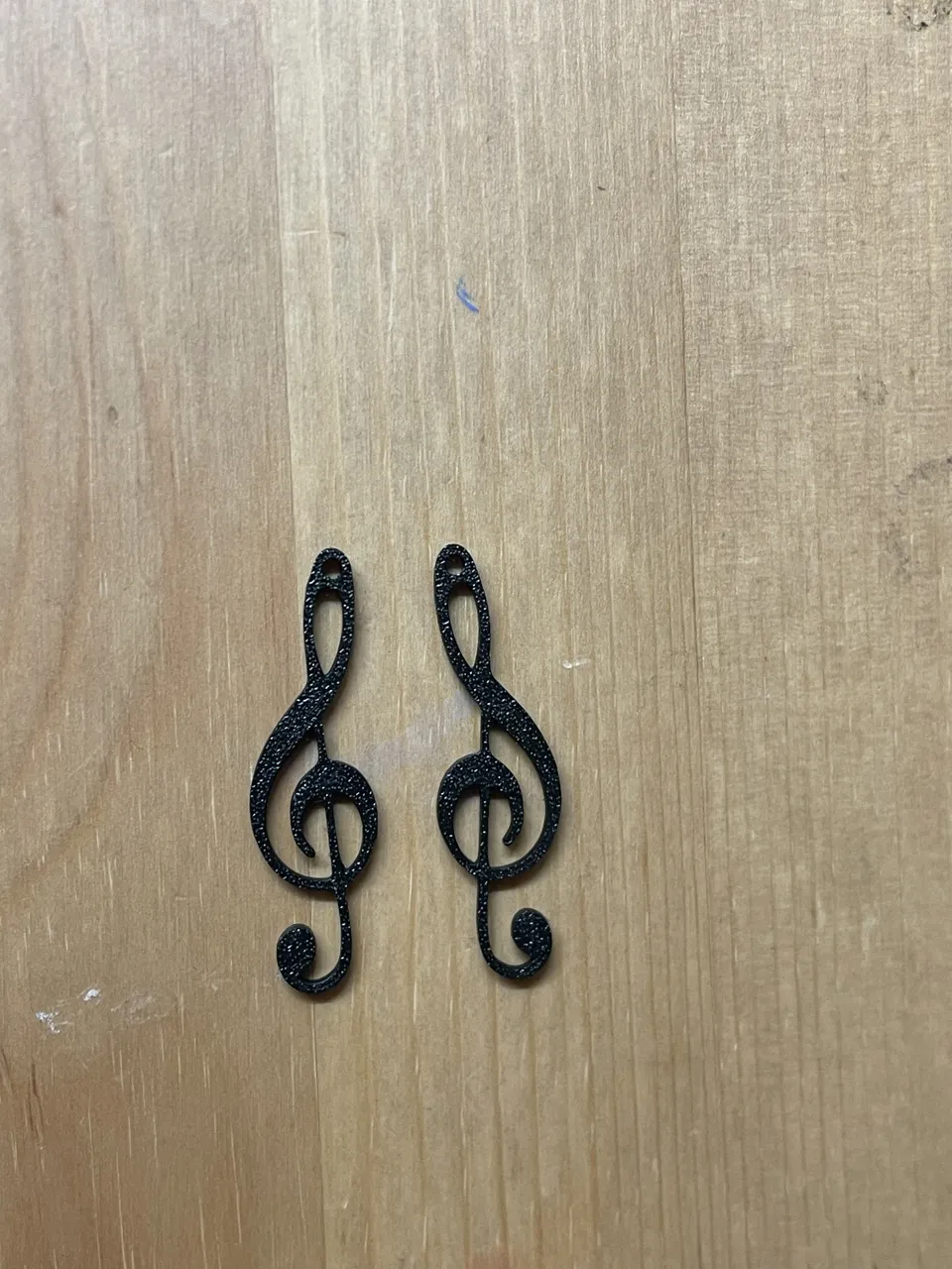 Music Note Earrings view 2