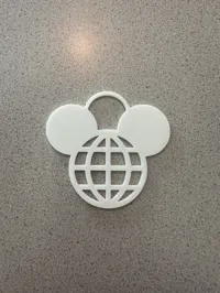 Ornement oreilles de Mickey Epcot / tirette de sac — photo 1