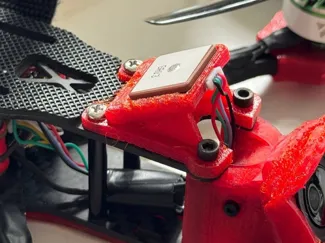 TBS Source One V5 GPS top mount (GoPro location)