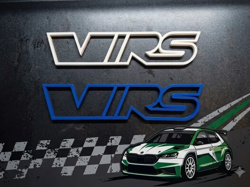 WRS Custom Car Badge / Wall Art vRS 