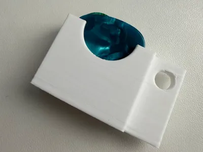 Keychain Guitar Pick Holder