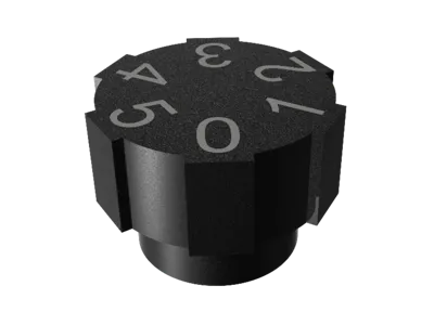 Baofeng UV-5RH volume knob