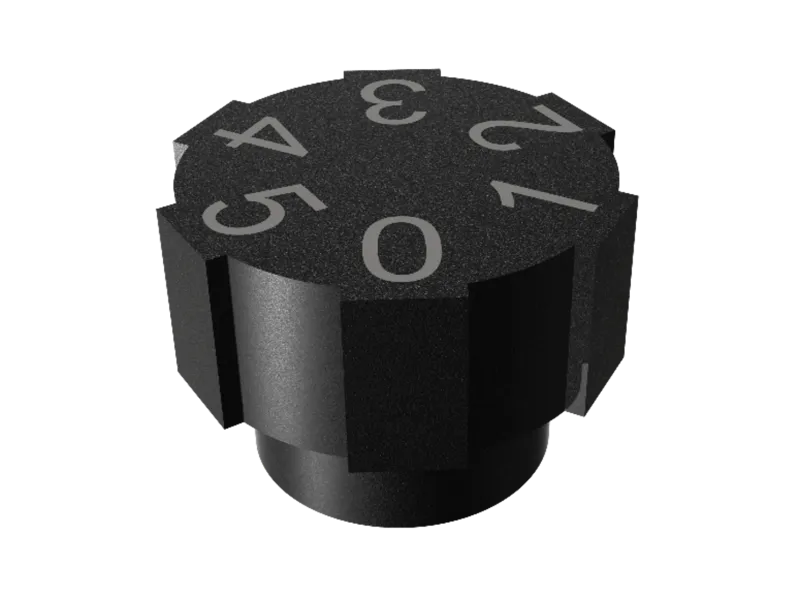 Baofeng UV-5RH volume knob