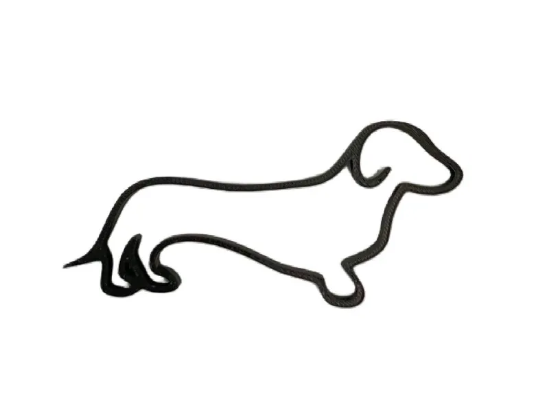 Dachshund Silhouette Wall Art