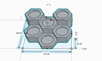 6 man Front Stand - No Magnets