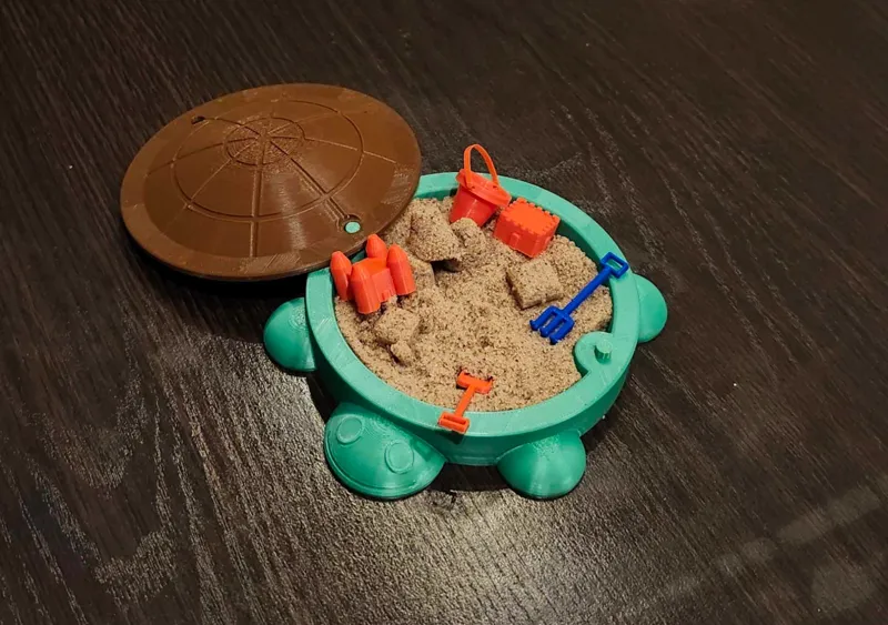 Mini Sand Toys - Mini turtle sandbox accessories 