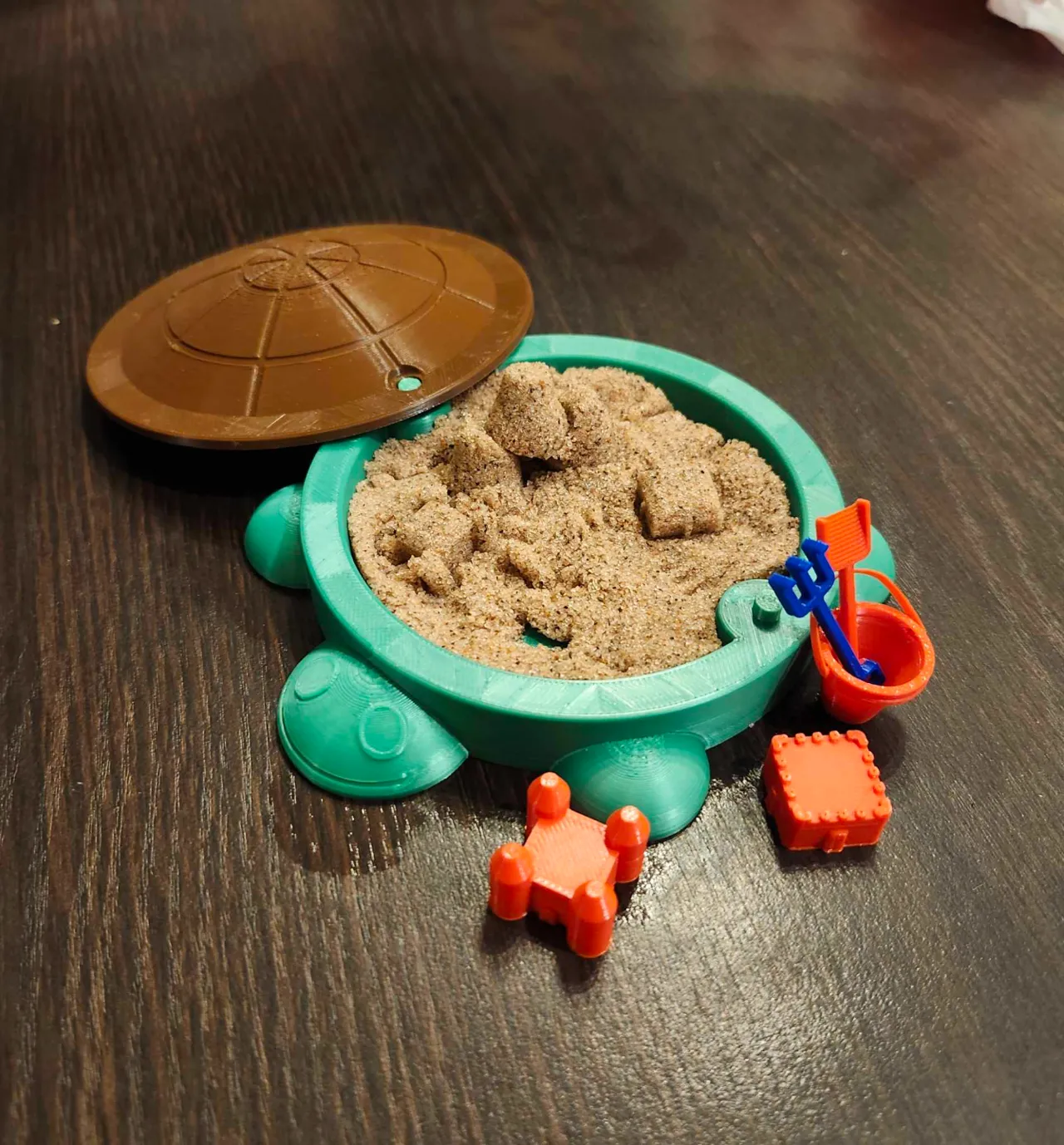 Mini Sand Toys - Mini turtle sandbox accessories view 2