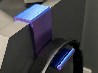 Headphone Holder for Vertical Panel