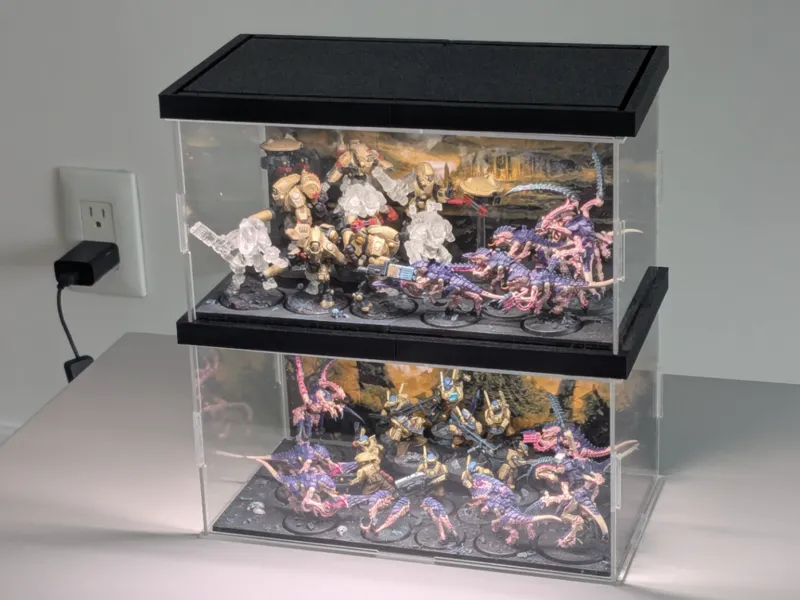 LED Diorama Miniature Display