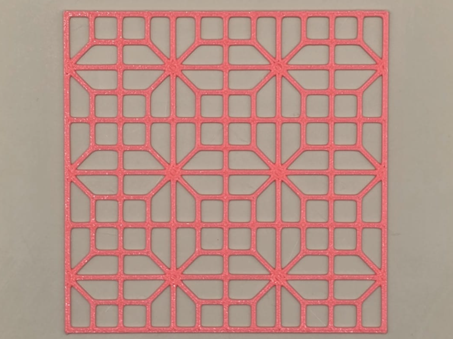 Window Tile Stencil Template