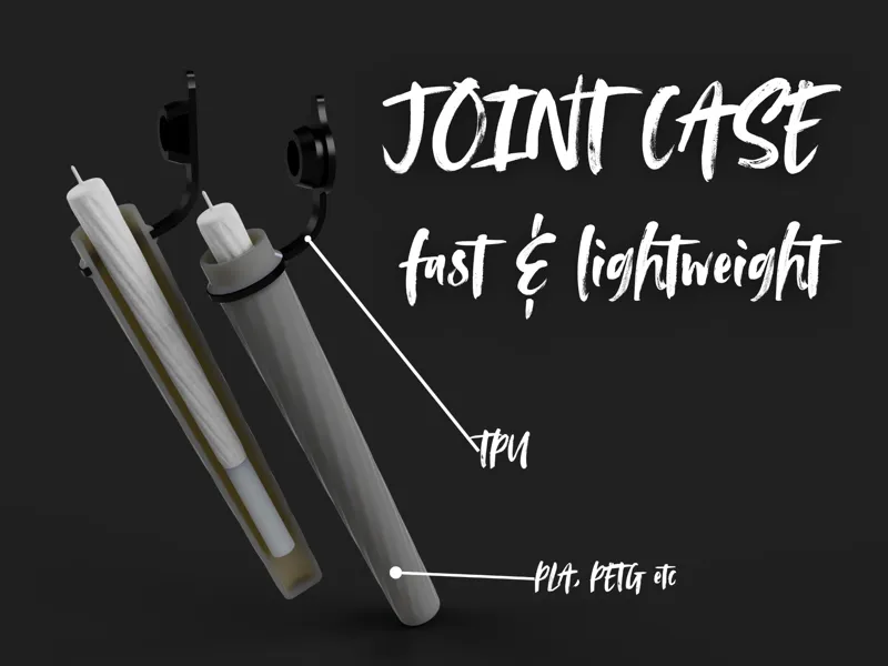 JOINT CASE - fast, lightweigt, tpu lid, 420 