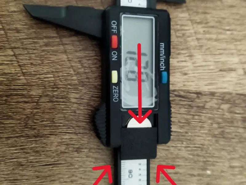 Battery Cover for Werckmann digital caliper