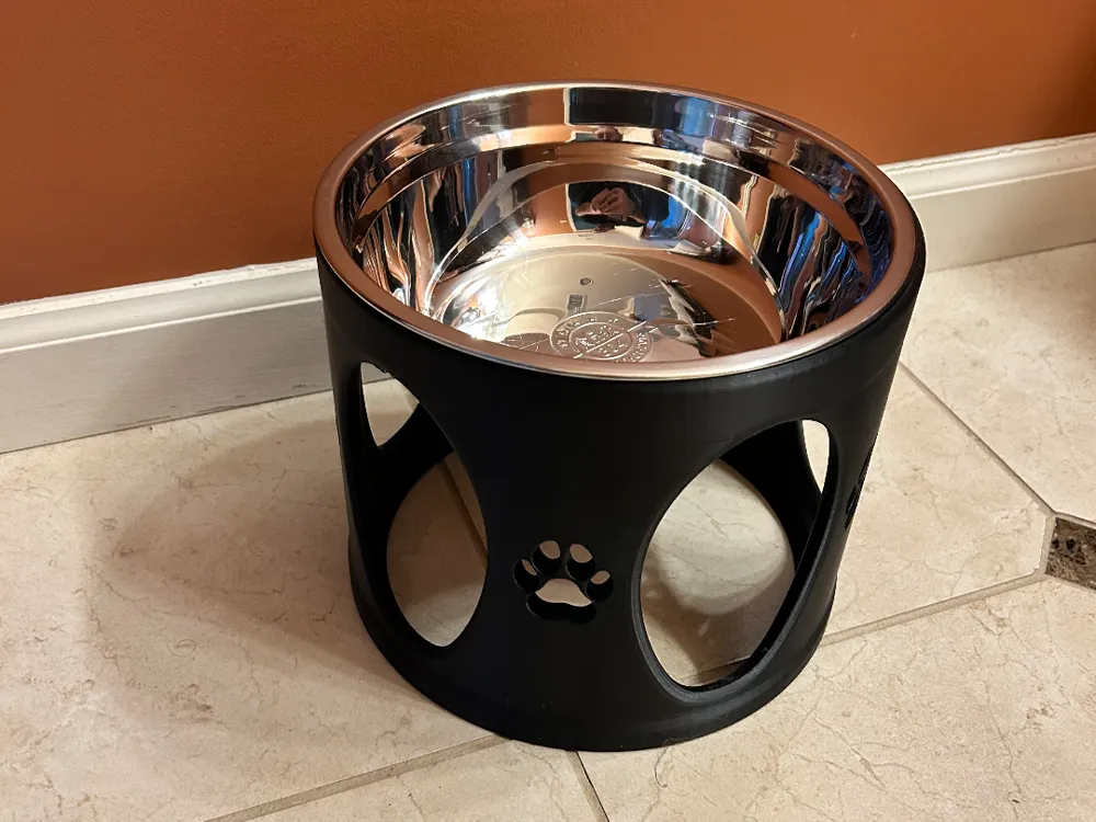 Dog Bowl Riser Stand - Free 3D Print Model - MakerWorld