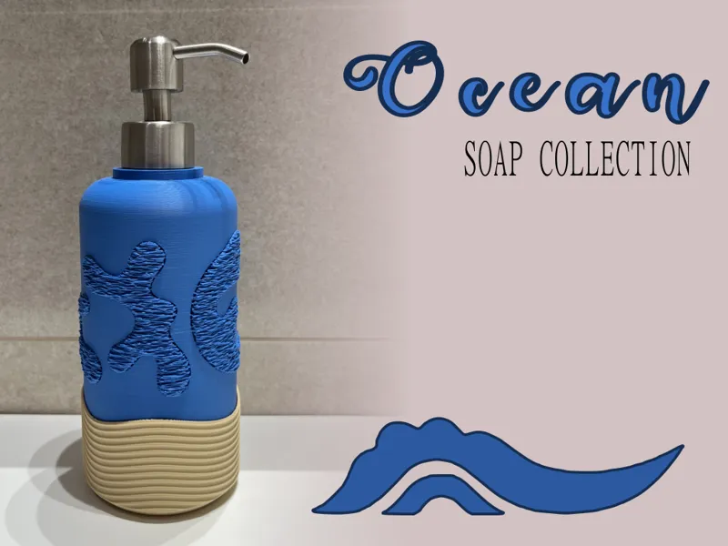 Soap dispenser - Ocean