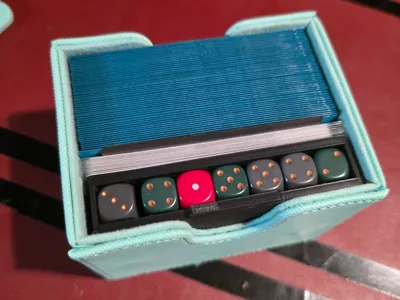 Deck Box Dice Holder