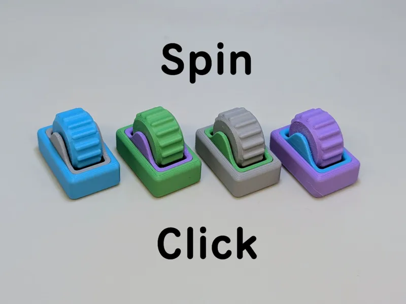 Scroll Wheel Fidget Clicker