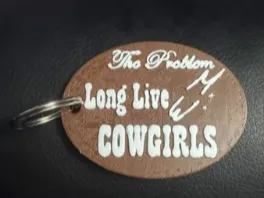Morgan Wallen Double sided signed Keychain