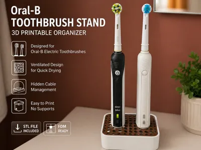 Oral-B Hidden Charger Dual Stand 