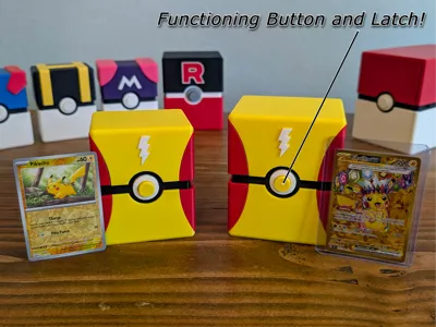 Pokémon Deck Box - #0025 Pikachu