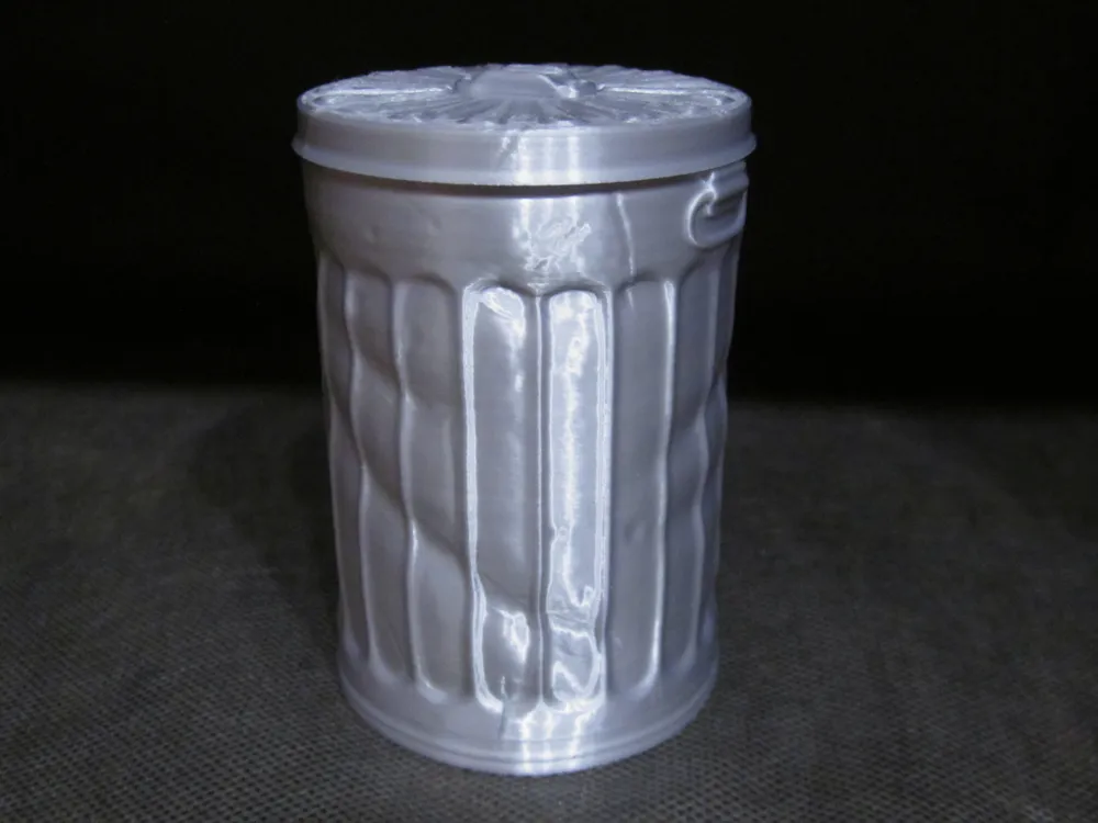 American Trash Can High Resolution Model by Alsamen MakerWorld