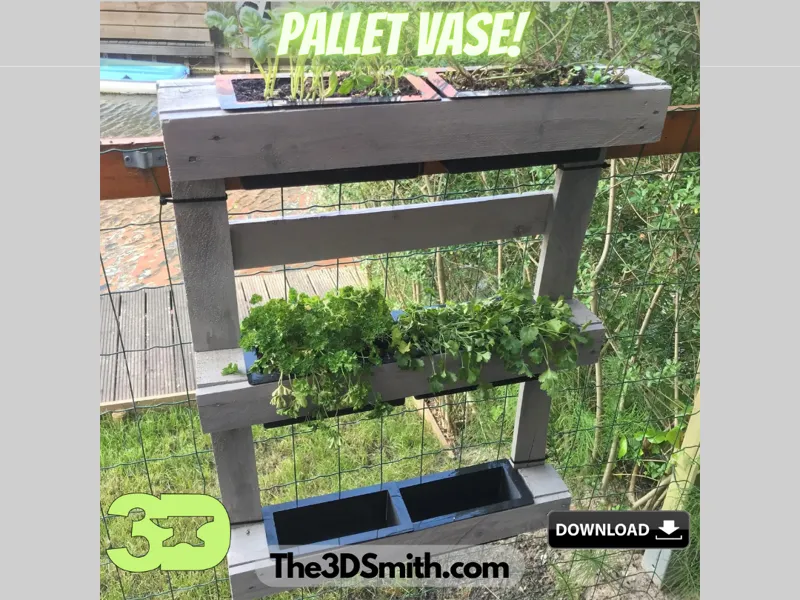 Pallet Vase