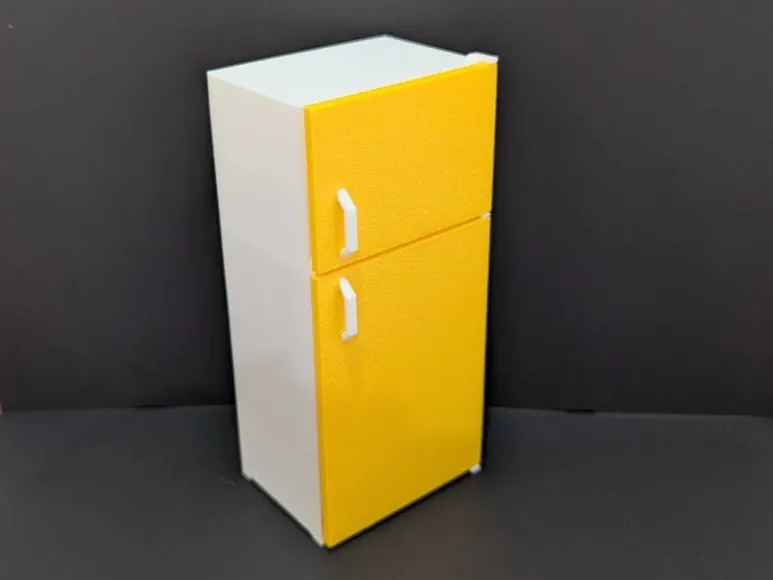 Dollhouse 1:12 Fridge - Working Doors
