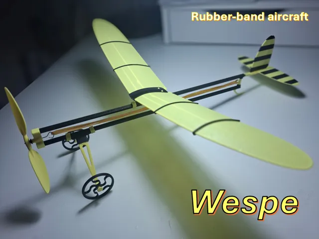 Wind-up aircraft "Wespe"