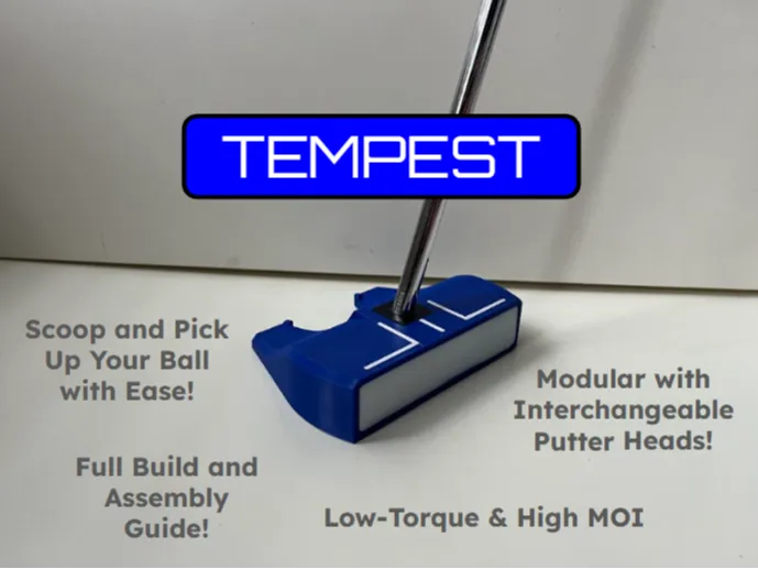 Tempest Putter - Low-Torque / Modular / High MOI
