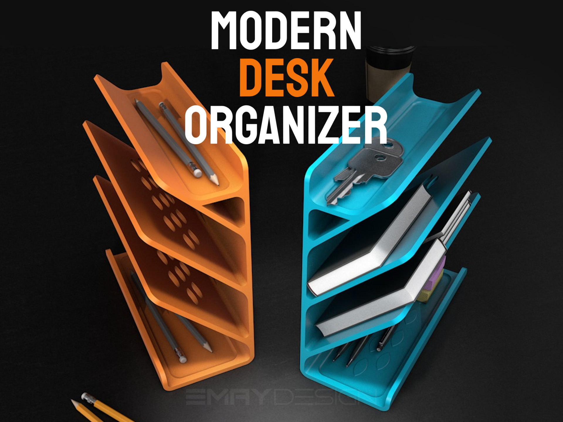 Modern Desktop Organizer