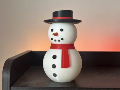 Cute Christmas Snowman (NO AMS)