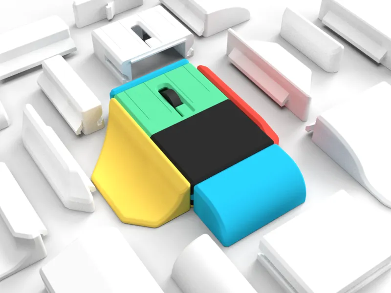 Mod Mouse 002 (Mix & Match Parts!)