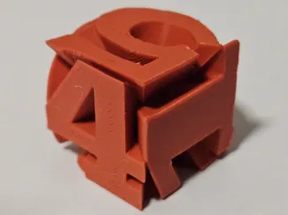 Number-Shaped Die