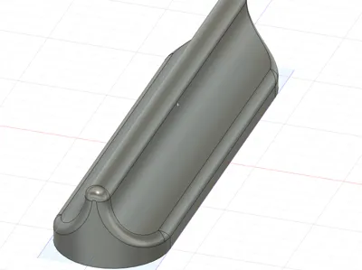 Bay window handle