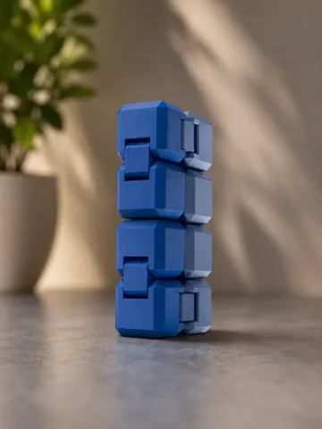 Modelo para impresión 3D: Infinte cube. — vista de referencia 4