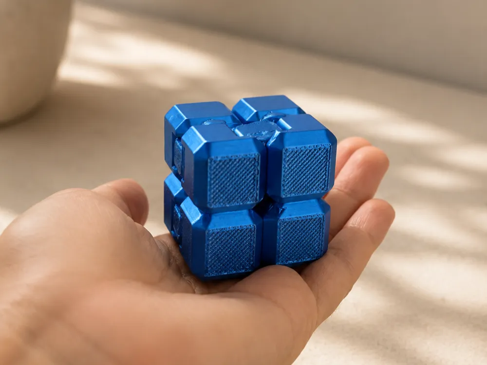 Modelo para impresión 3D: Infinte cube.. Referencia del modelo original.