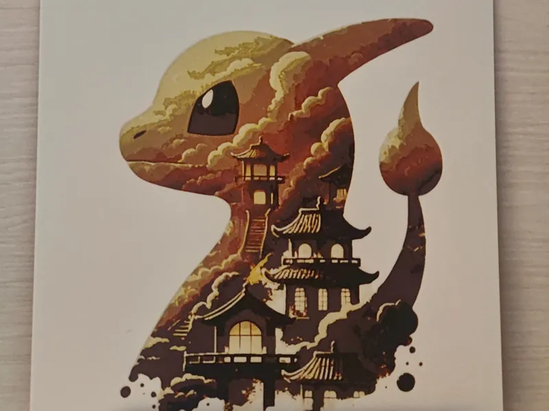 005 Charmeleon - Pokemon gen1 - Hueforge