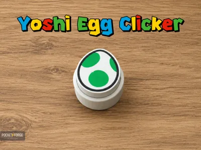 Yoshi Egg Fidget Clicker 