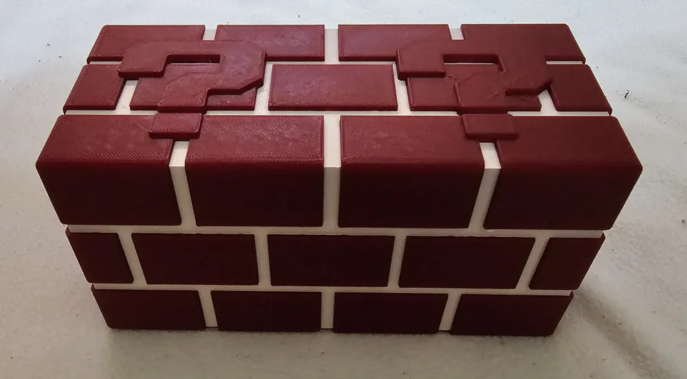 Mario Brick Shelf for Stackable Question Blocks Remixed by Vyllian813 ...