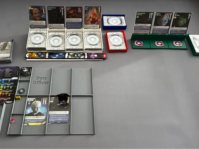 Star Trek Captain’s Chair Card Display