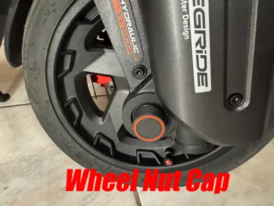Wheel nut cap for the Segway G3 MAX