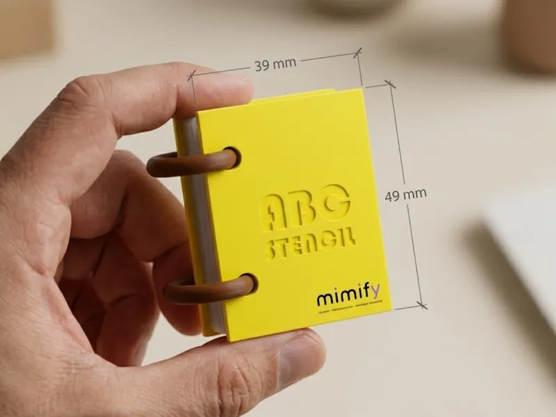 Mini Stencil book