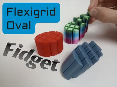 Flexigrid Oval Fidget