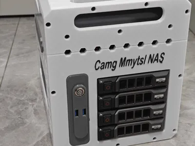 NAS Enclosure Design Inspired by Wind Tunnel Chassis
